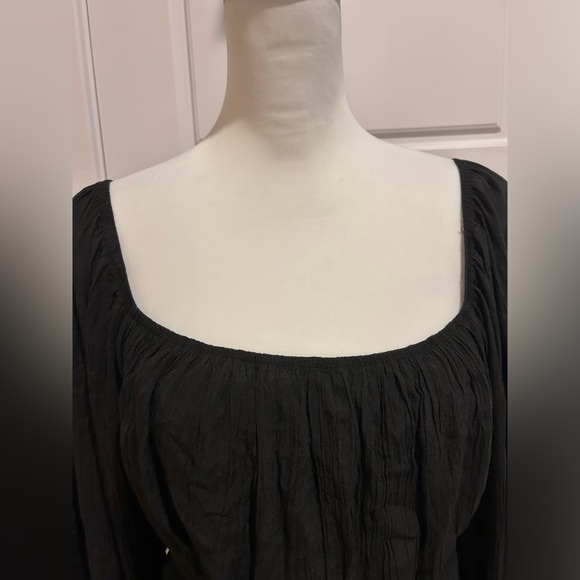 ABERCROMBIE & FITCH Black Dress with Tie Back - Picture 4 of 4